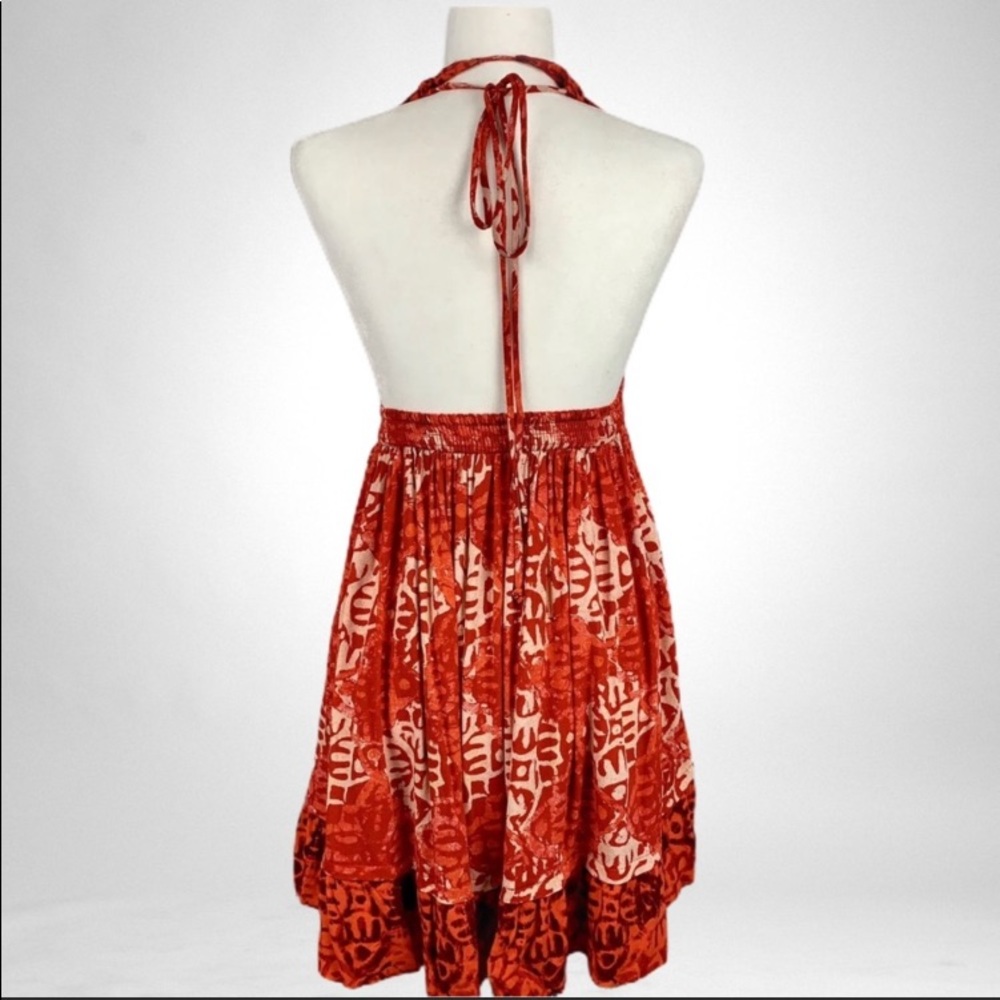 Lowest Posh Price for Free People NWT Beach Day Halter Minidress Size L - Picture 4 of 12